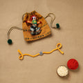Handmade german silver rakhi 23 - handcrafted