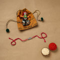 Handmade german silver rakhi 24 - handcrafted