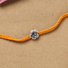 Handmade german silver rakhi 31 - handcrafted