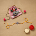 Handmade german silver rakhi 36 - handcrafted