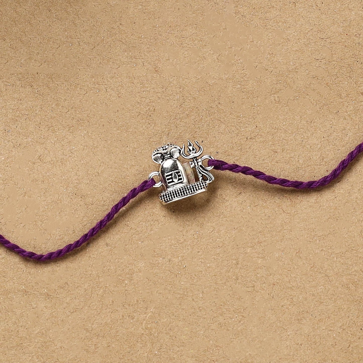 Handmade german silver rakhi 59 - handcrafted