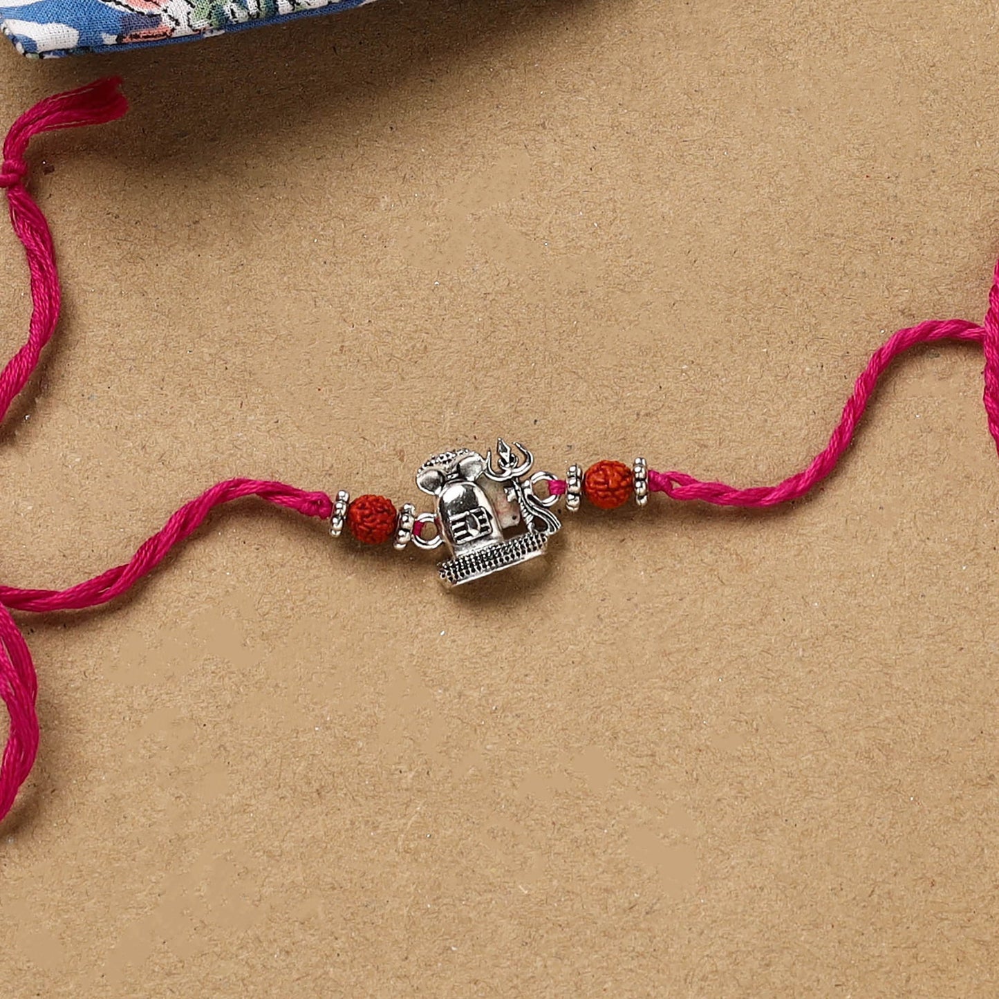 Handmade german silver rakhi 60 - handcrafted