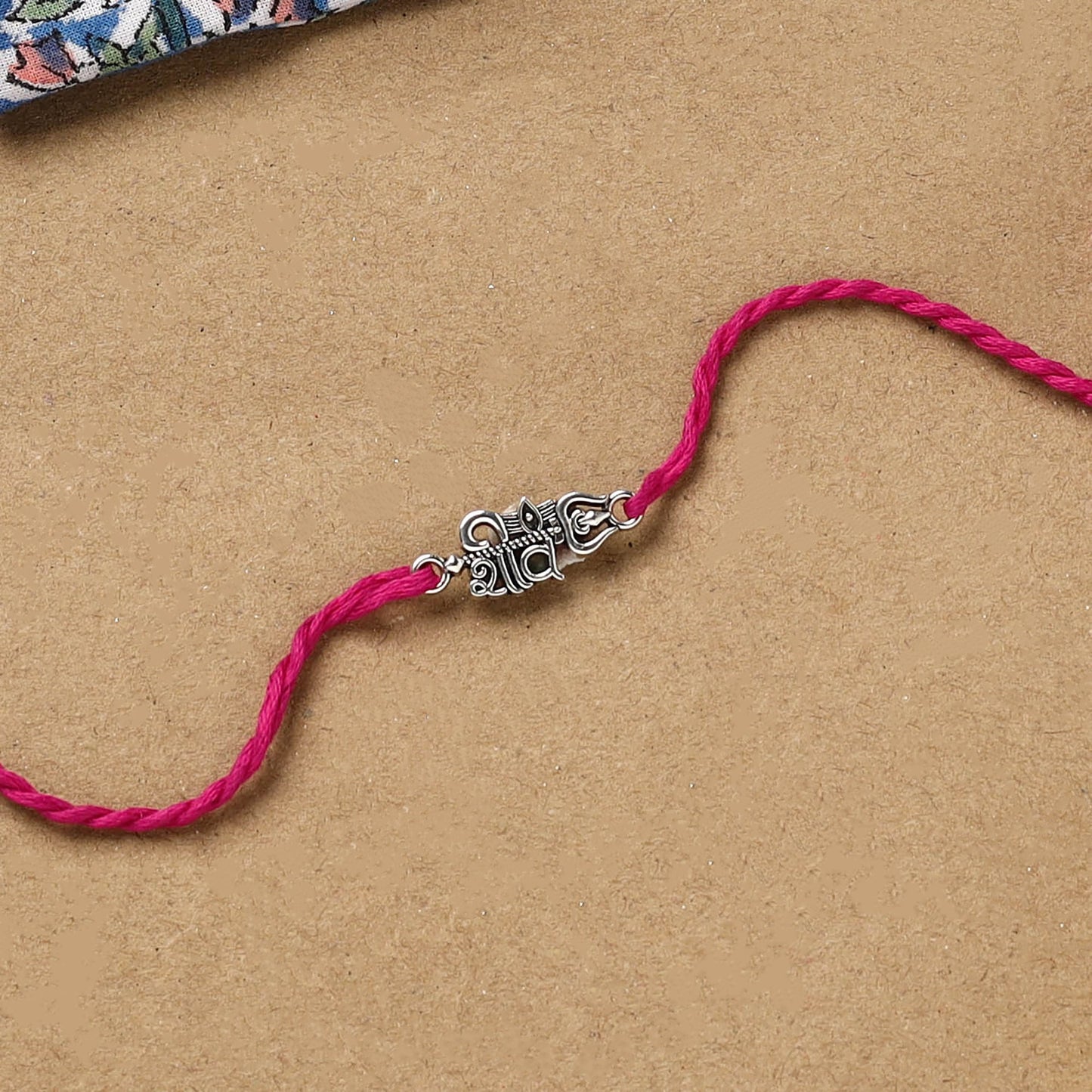 Handmade german silver rakhi 65 - handcrafted
