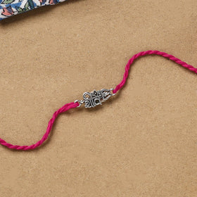 Handmade german silver rakhi 65 - handcrafted