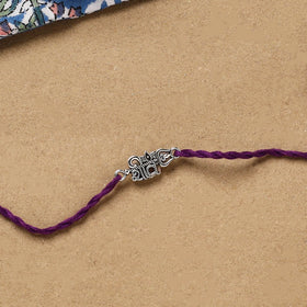Handmade german silver rakhi 67 - handcrafted