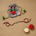 Handmade german silver rakhi 71 - handcrafted
