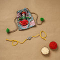 Handmade german silver rakhi 72 - handcrafted