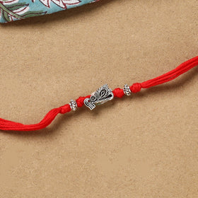 Handmade german silver rakhi 86 - handcrafted
