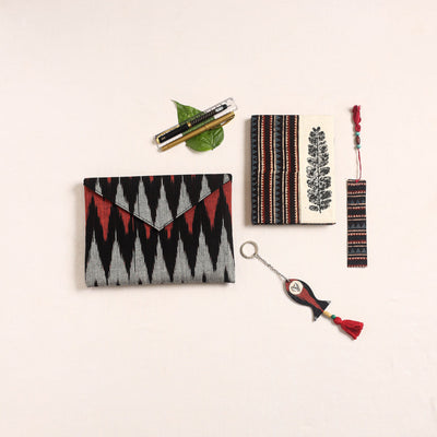 Handmade gift set with eco leaf 04 - handcrafted