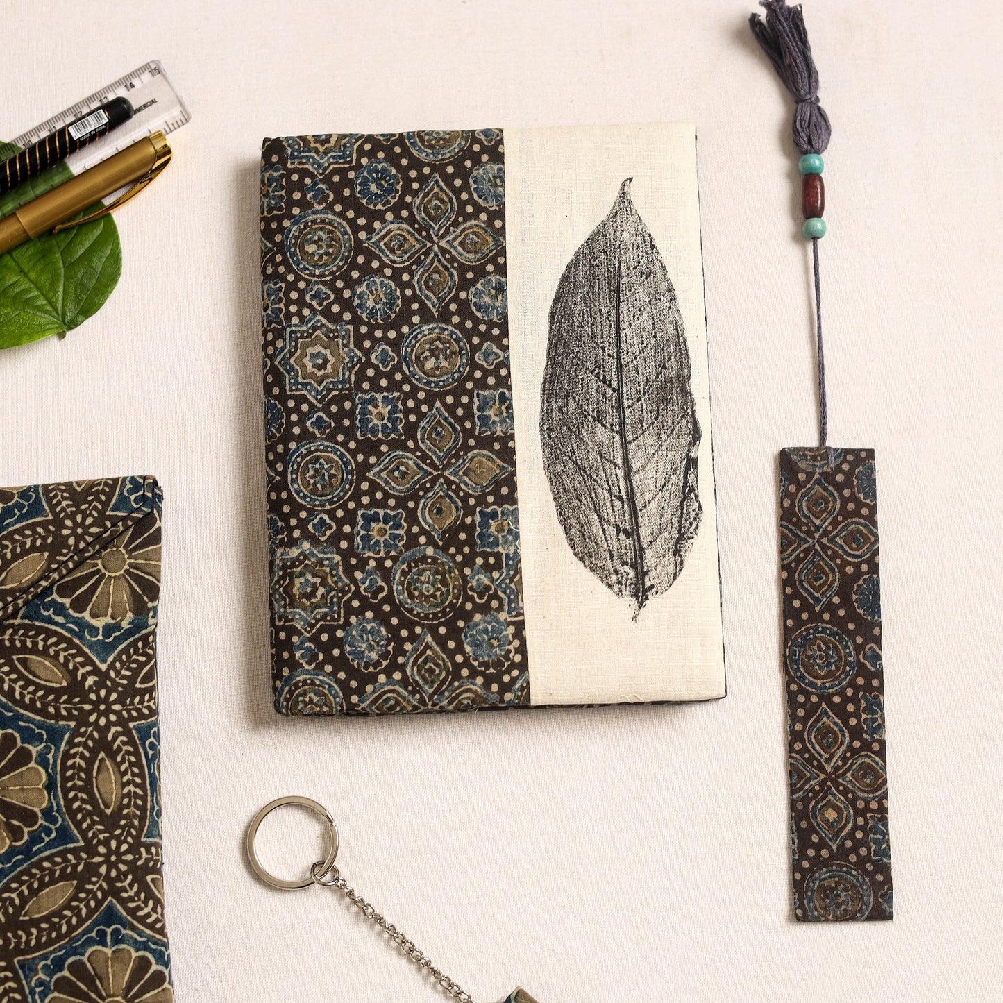 Handmade gift set with eco leaf 11 - handcrafted