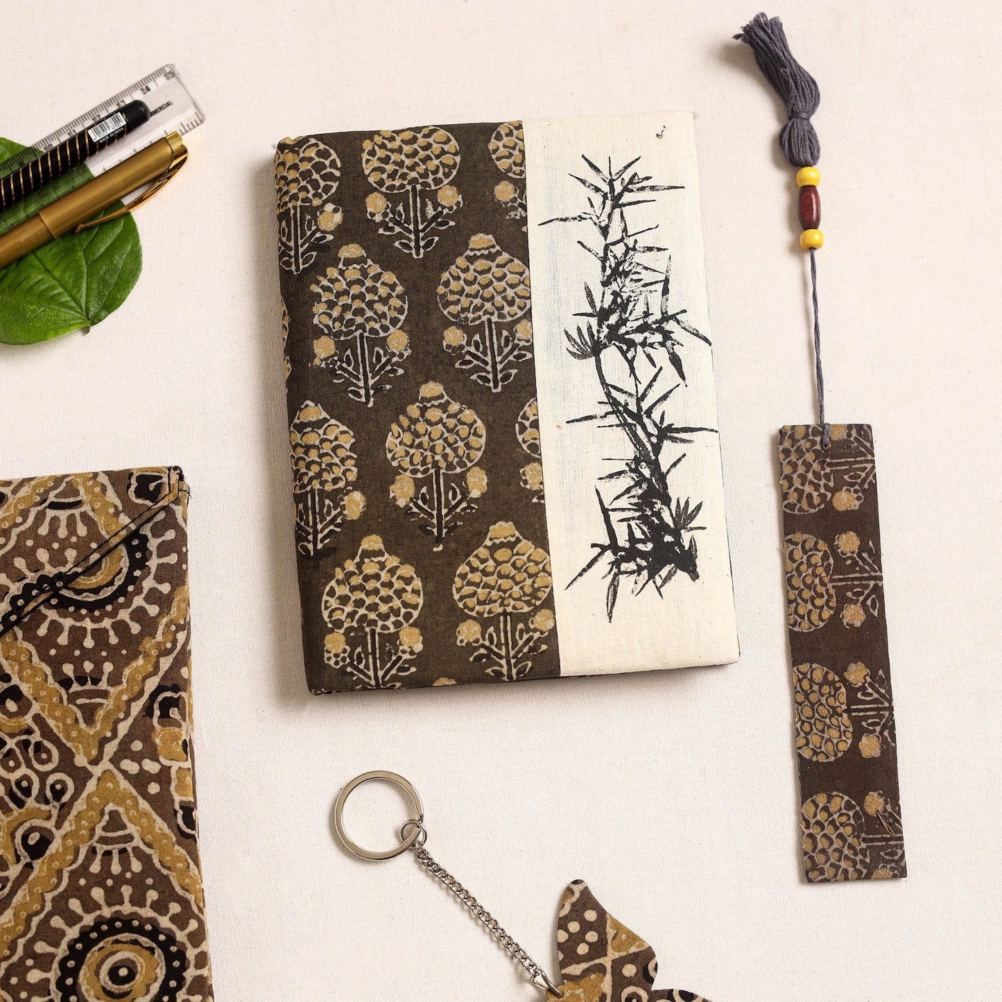 Handmade gift set with eco leaf 13 - handcrafted