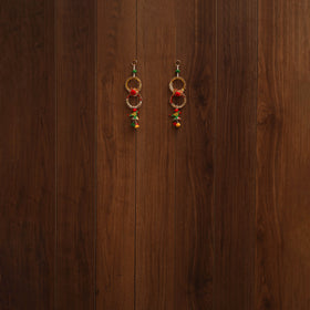 Handmade gota & bead work hanging for home decor (set of 2)