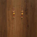 Handmade gota & bead work hanging (set of 2) 04