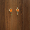 Handmade gota & bead work hanging (set of 2) 09