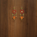 Handmade gota & bead work hanging (set of 2) 10