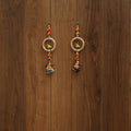 Handmade gota & bead work hanging (set of 2) 11