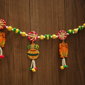 Handmade gota & bead work toran 02 - handcrafted