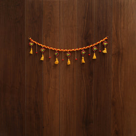 Handmade gota & bead work toran for home decor 06