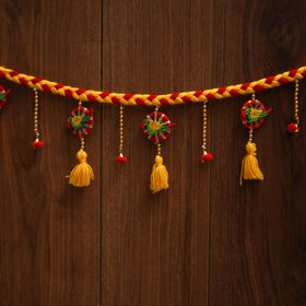 Handmade gota & bead work toran for home decor 06