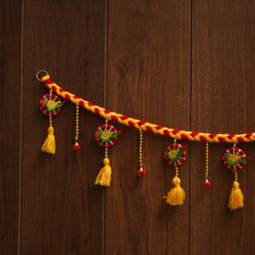 Handmade gota & bead work toran for home decor 06