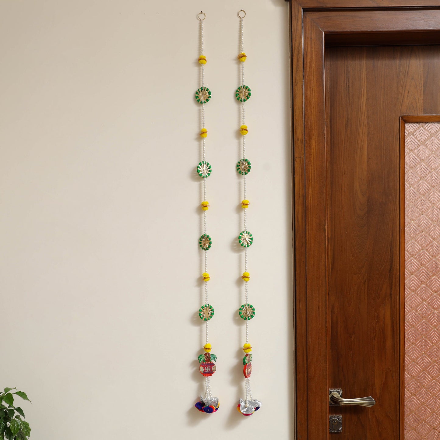  Festive Decor Gota & Bead Work Wall Hangings Online in India