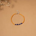 Handmade gs bead work anklet 03 - handcrafted