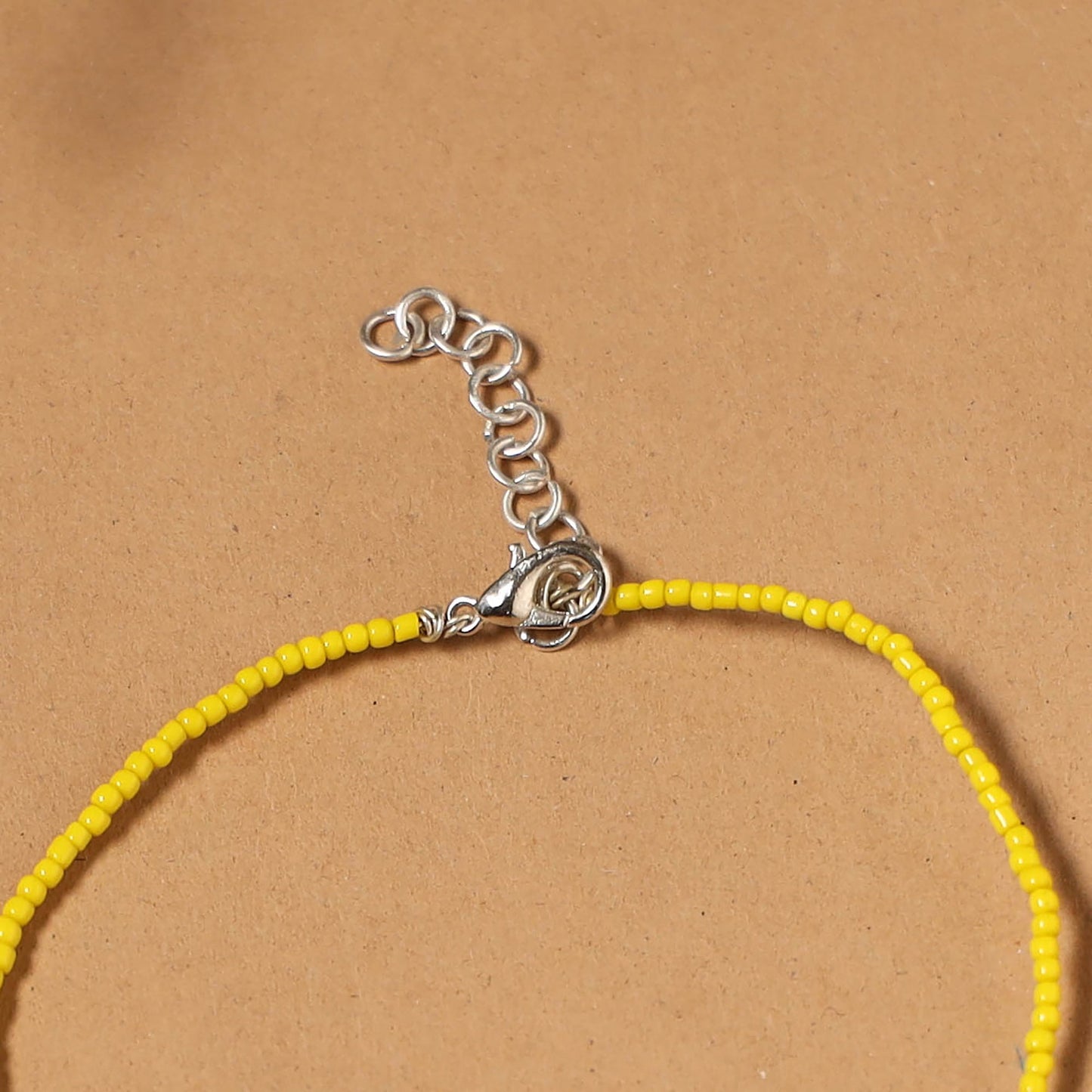 Handmade gs bead work anklet 04 - handcrafted