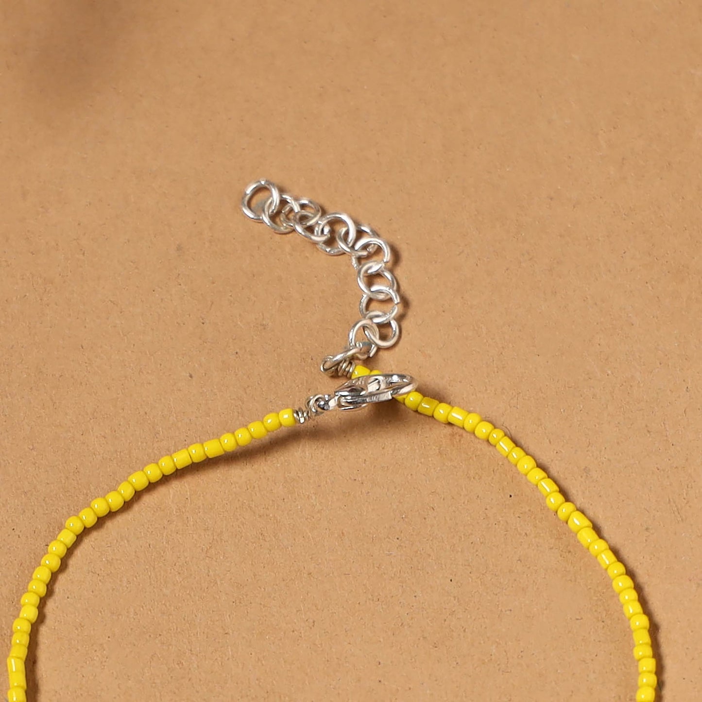 Handmade gs bead work anklet 05 - handcrafted