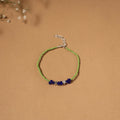 Handmade gs bead work anklet 06 - handcrafted