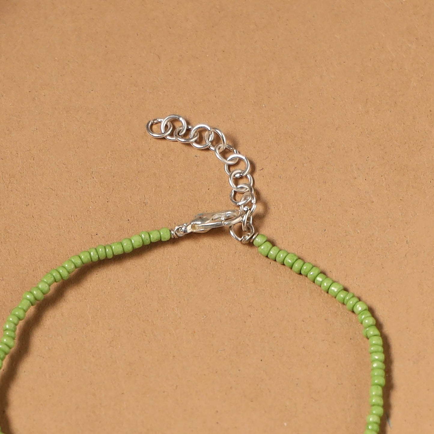 Handmade gs bead work anklet 06 - handcrafted