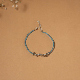 Handmade gs bead work anklet 07 - handcrafted