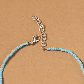 Handmade gs bead work anklet 08 - handcrafted