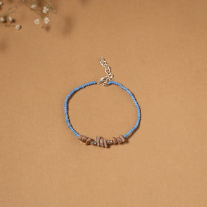 Handmade gs bead work anklet 09 - handcrafted