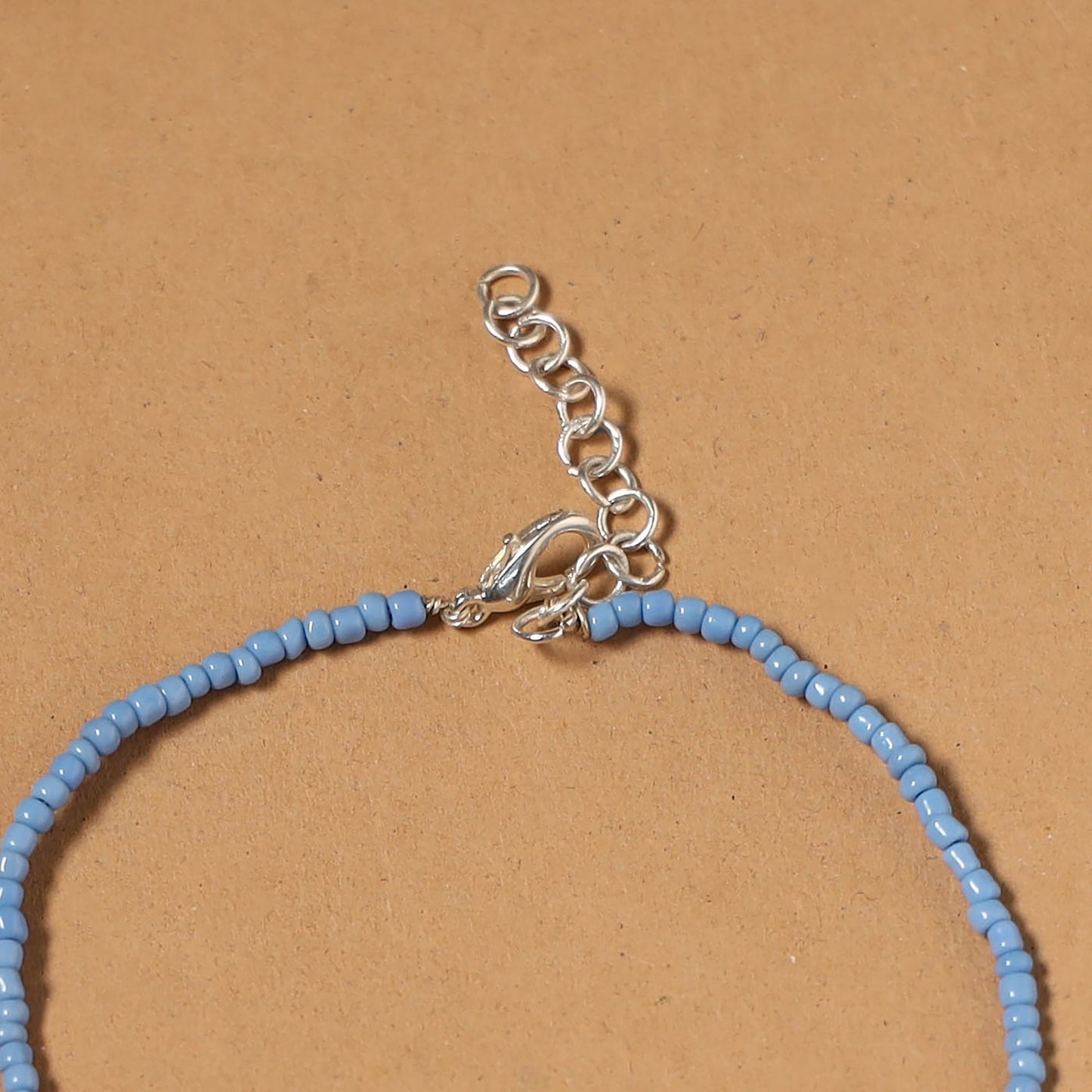 Handmade gs bead work anklet 09 - handcrafted