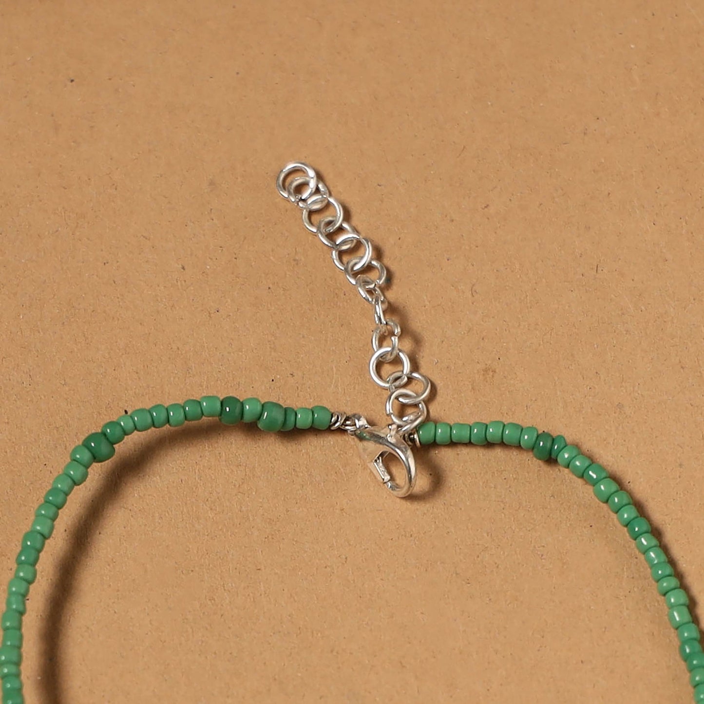 Handmade gs bead work anklet 10 - handcrafted