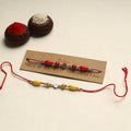 Handmade GS Bead Work Rakhi (Assorted Set of 2)