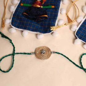  Handmade GS Jute Rakhi (Set of 2)