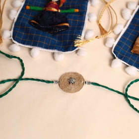  Handmade GS Jute Rakhi (Set of 2)