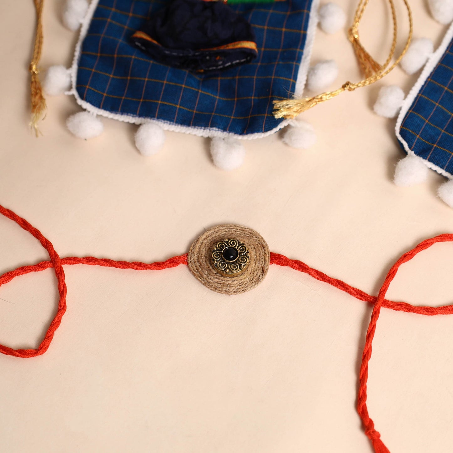  Handmade GS Jute Rakhi (Set of 2)