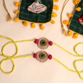  Handmade GS Jute Rakhi (Set of 2)