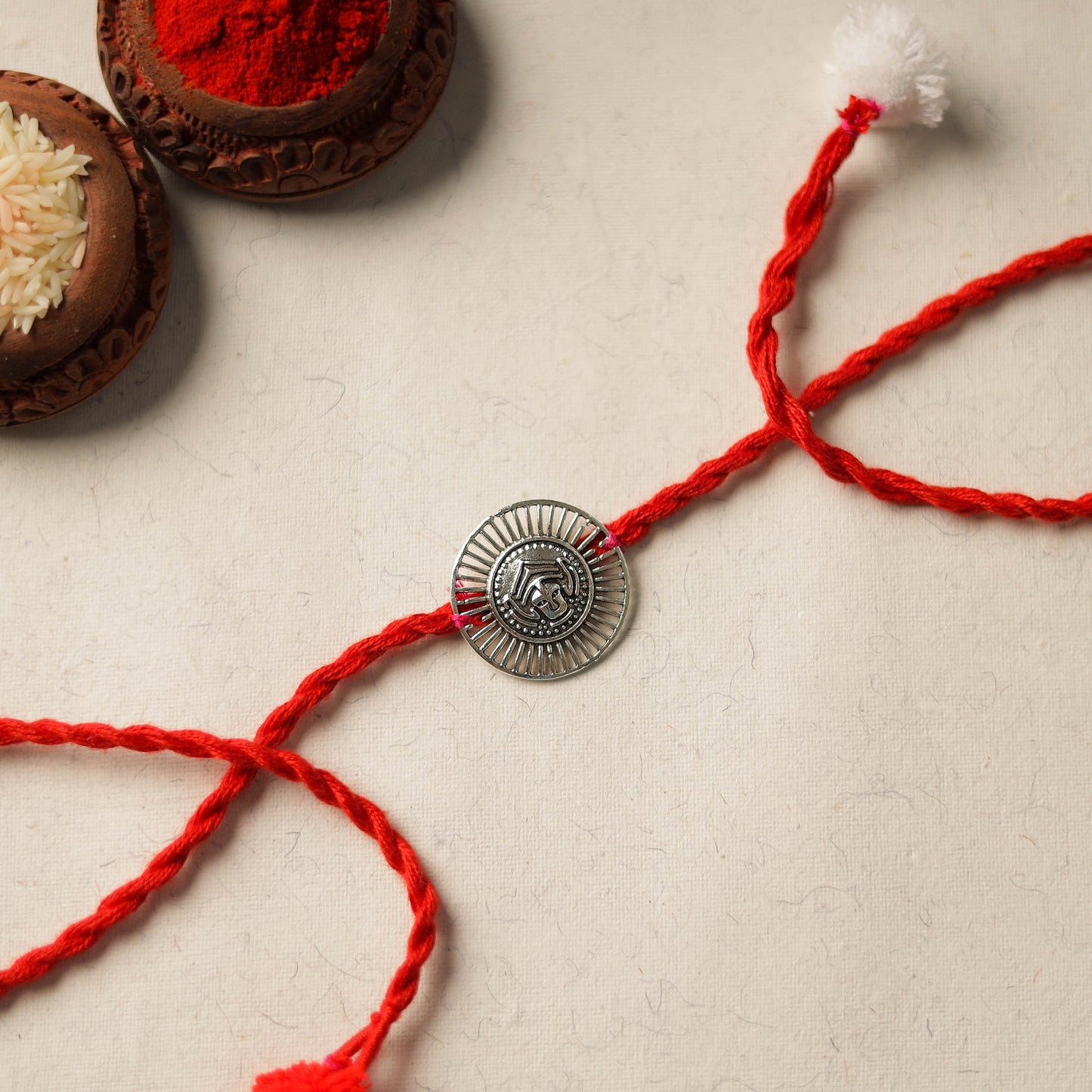  Handmade GS Threadwork Rakhi 05 