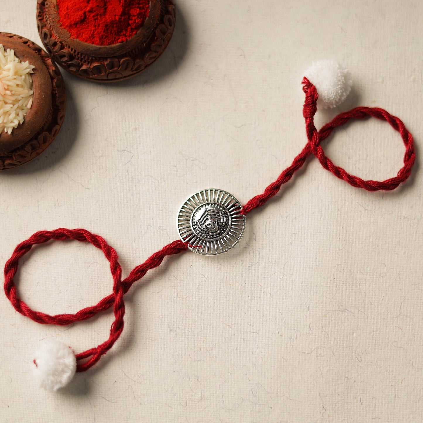  Handmade GS Threadwork Rakhi 09 