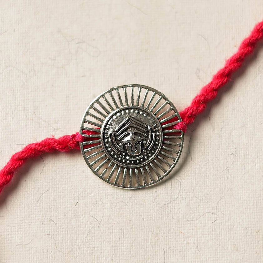 Buy Handmade GS Threadwork Rakhi 27 Online at iTokri.com