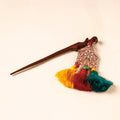  Handmade Gulmohar Flower Wooden Juda Stick 