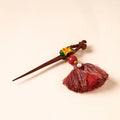  Handmade Gulmohar Flower Wooden Juda Stick 