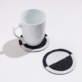  Handmade Hapur Bead Work Coasters 