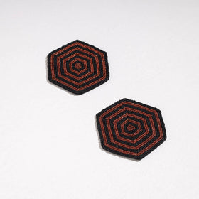  Handmade Hapur Bead Work Coasters 