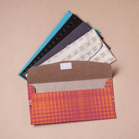  Handmade jacquard Fabric Envelope 
