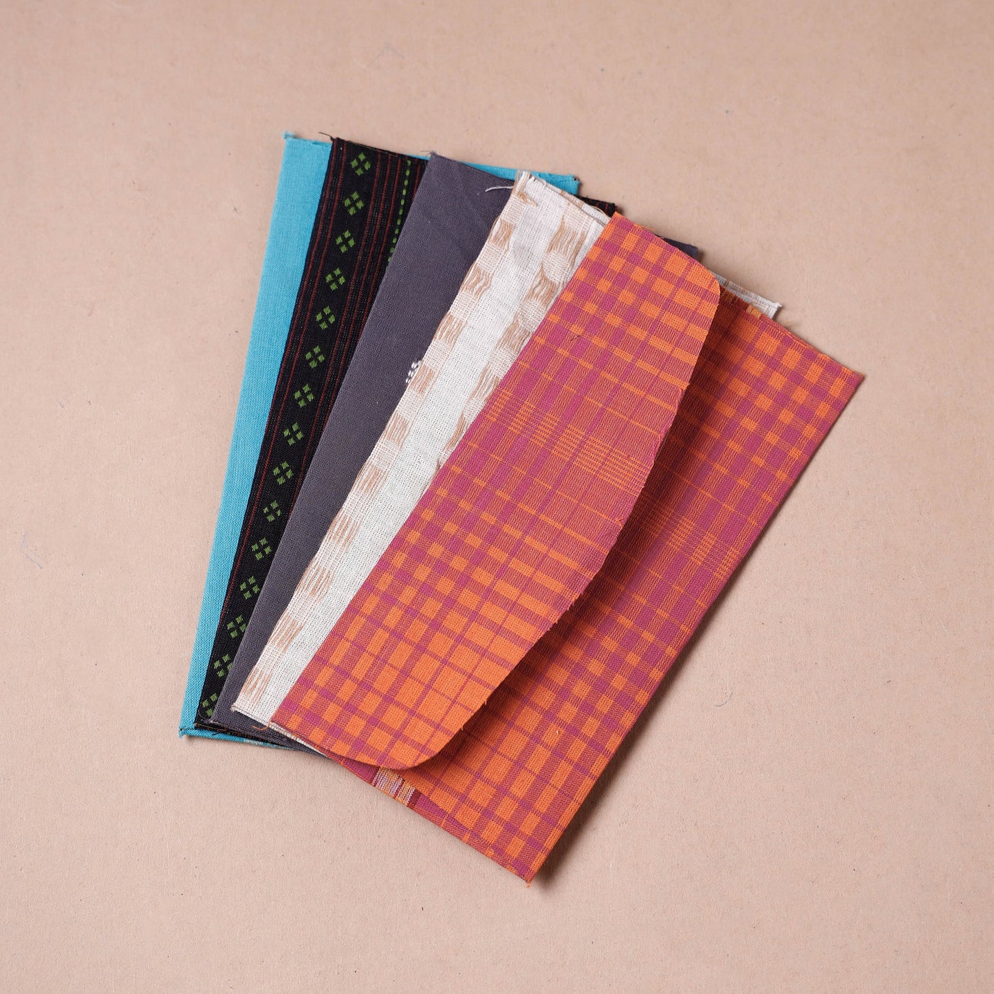  Handmade jacquard Fabric Envelope 