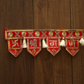 Handmade kutch embroidery toran 01 - handcrafted